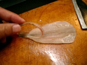 拙者の投げ釣り 捌きの基本 拙者の投げ釣り 捌きの基本