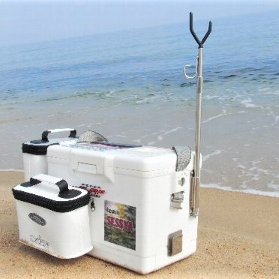 Cooler Mount Rod Holder