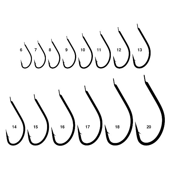 Gamakatsu Gold Fishing Hooks, Gamakatsu Maruseigo Hooks